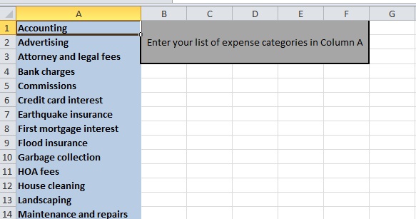 Free Expense Spreadsheet Template from tellusre.com